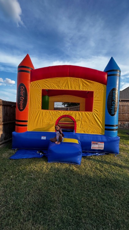 Crayon Bounce House