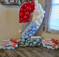 Balloon Filled Marquee Letters/Number