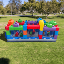 Sparkle Block Party 20ft Obstacle Course Only (Dry) Sparkle Block Party 20ft Obstacle Course Only (Dry)