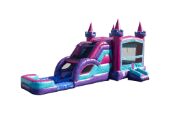 Dreamy Castle with Dual  Slide (Wet  Option)